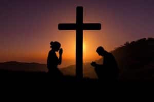 Cross prayer, renew mind and faith